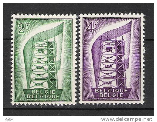 Belgie OCB 994 / 995 (**) - 1956