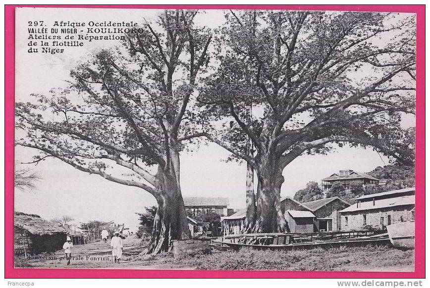 073 - AFRIQUE - SOUDAN -  KOULIKORO - Ateliers De Réparation De La Flotille Du Niger - Sudán