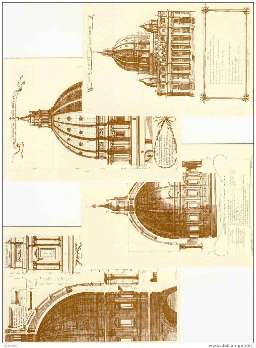 Vaticano - Cupola Di S. Pietro 400° Anniversario Della Costruzione - Cartoline Postali In Contenitore - Neufs