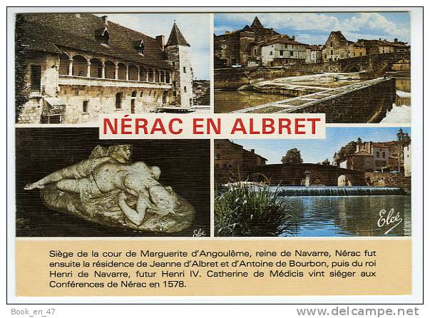 {35604} 47 Lot Et Garonne Nérac En Albret , Multivues ; - Nerac