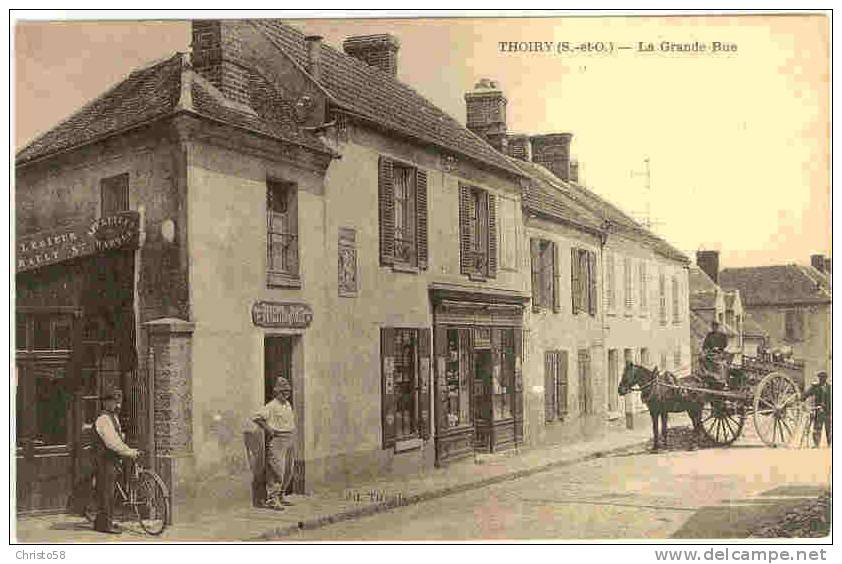 78  THOIRY  Grande Rue   Animée+  Commerce  Buvette - Thoiry