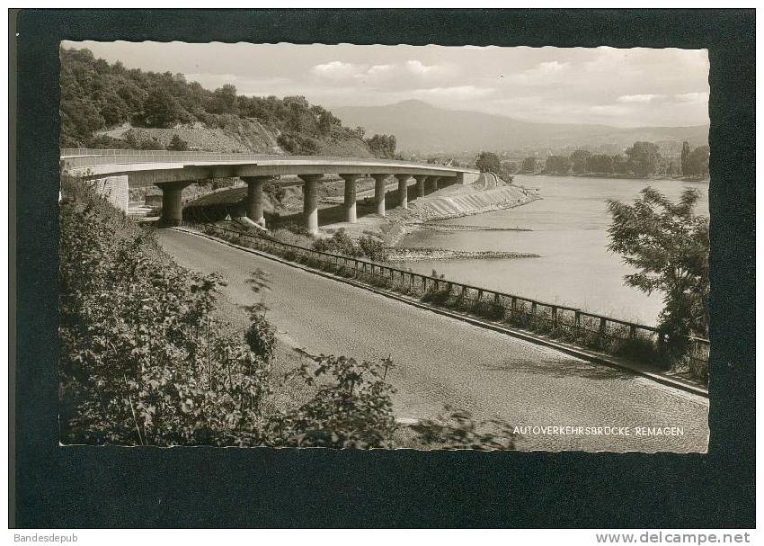 CPSM - Remagen - Autoverkehrsbrucke ( F.G. Zeitz KG) - Remagen