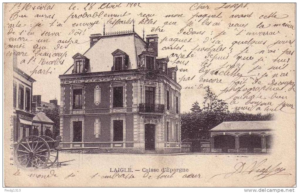 L'aigle - Banque - Caisse D'Epargne - L'Aigle