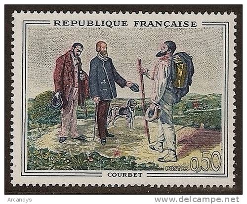 FRANCE 1962 Bonjour De Mr.Courbet N° 1363 Neuf** - Neufs