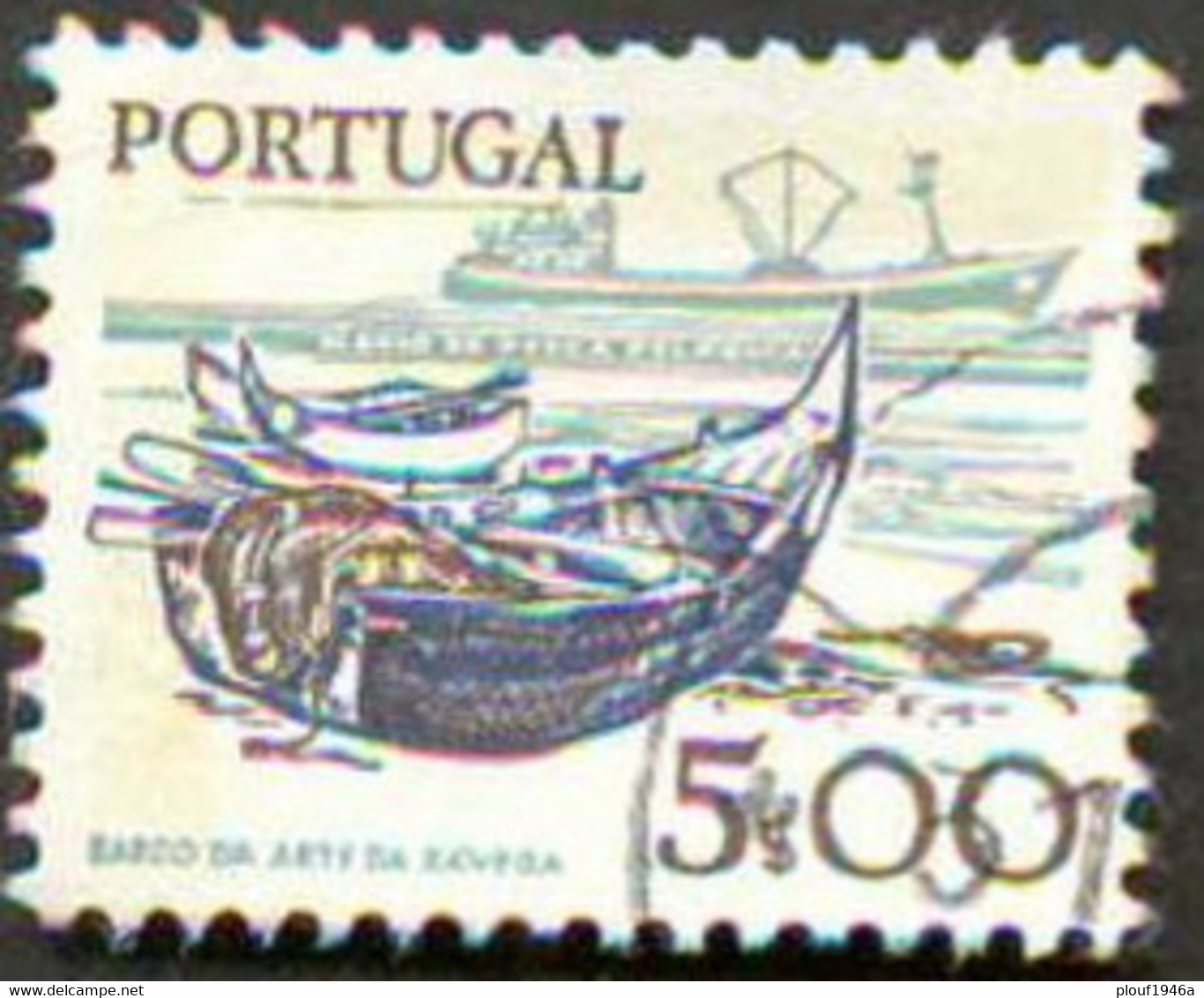 Pays : 394,1 (Portugal : République)  Yvert Et Tellier N° : 1369 (o) - Usati