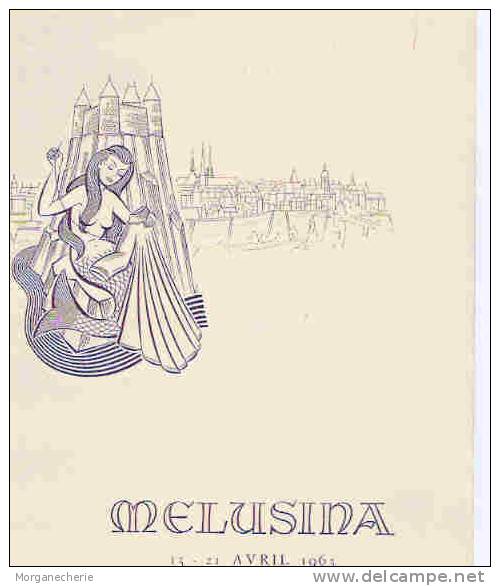 LUXEMBOURG, FDC, 13/04/63, MELUSINA, MI 667-677 - FDC