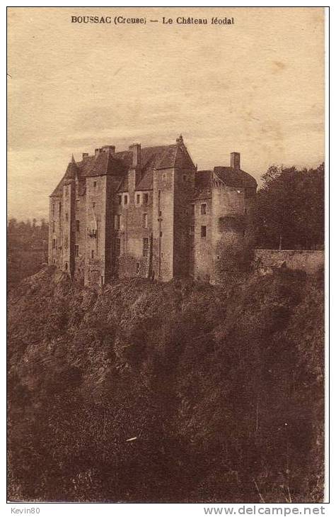 23 BOUSSAC Le Château Féodal - Boussac