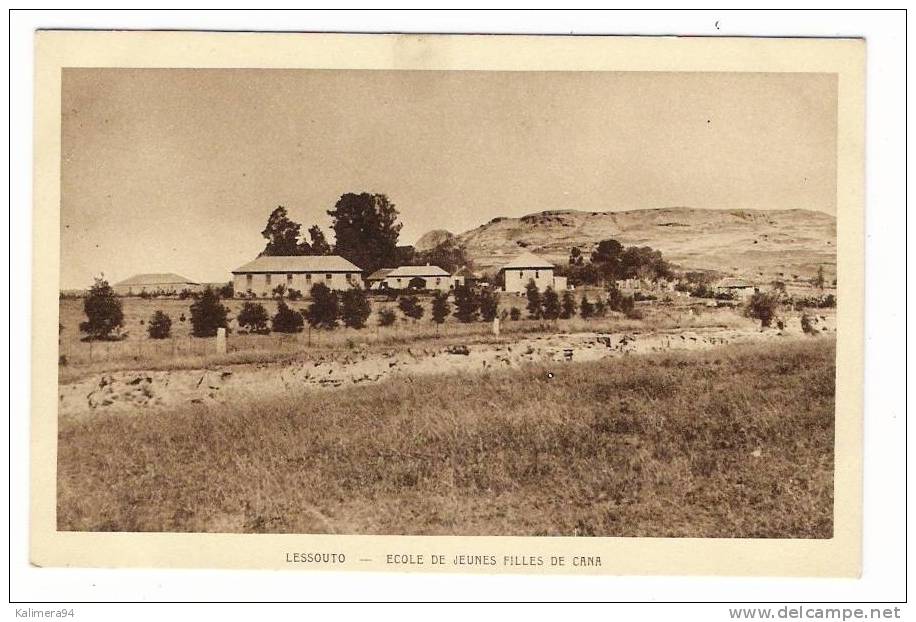 LESSOUTO  ( LESOTHO ) / ECOLE DE JEUNES FILLES DE CANA - Lesotho