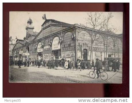 22260 Paris  Marché Du Temple édit.C.L..C. N° 622 Halles Foire De Paris 1904   Animée Belle Carte - District 03