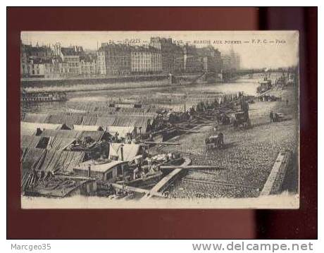 22261 Paris  Marché Aux Pommes Quai Du Mail édit.P.P.C. N° 24 Animée Belle Carte Précurseur - Distretto: 02