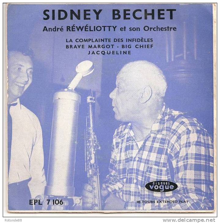 SYDNEY  BECHET  6 - 45 T - Maxi-Single