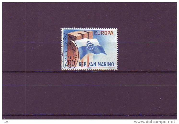 S. MARINO 1964 - Sassone 684 (usato) -  Europa - Used Stamps