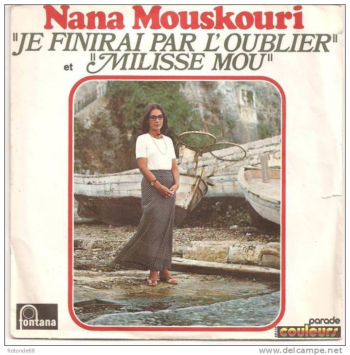 NANA  MOUSKOURI   Je Finirai Par L´oublier - 45 T - Maxi-Single