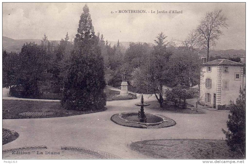 Montbrison - Jardin D'Allard - Montbrison