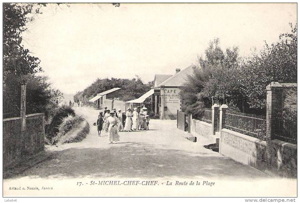 ST MICHEL CHEF CHEF    LA ROUTE DE LA PLAGE N°17 - Saint-Michel-Chef-Chef