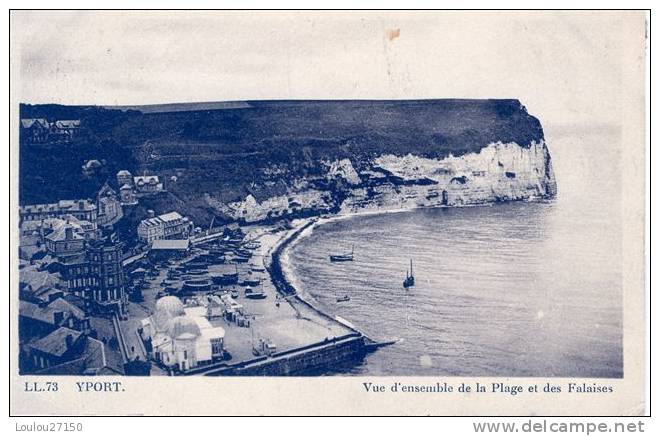 YPORT - Vue D'ensemble De La Plage Et Des Falaises - Yport