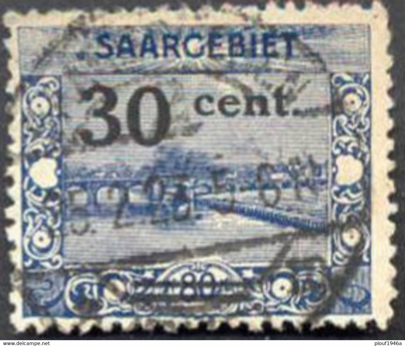 Pays : 430 (Sarre : Occupation Française)  Yvert Et Tellier N° :   75 (o) - Used Stamps