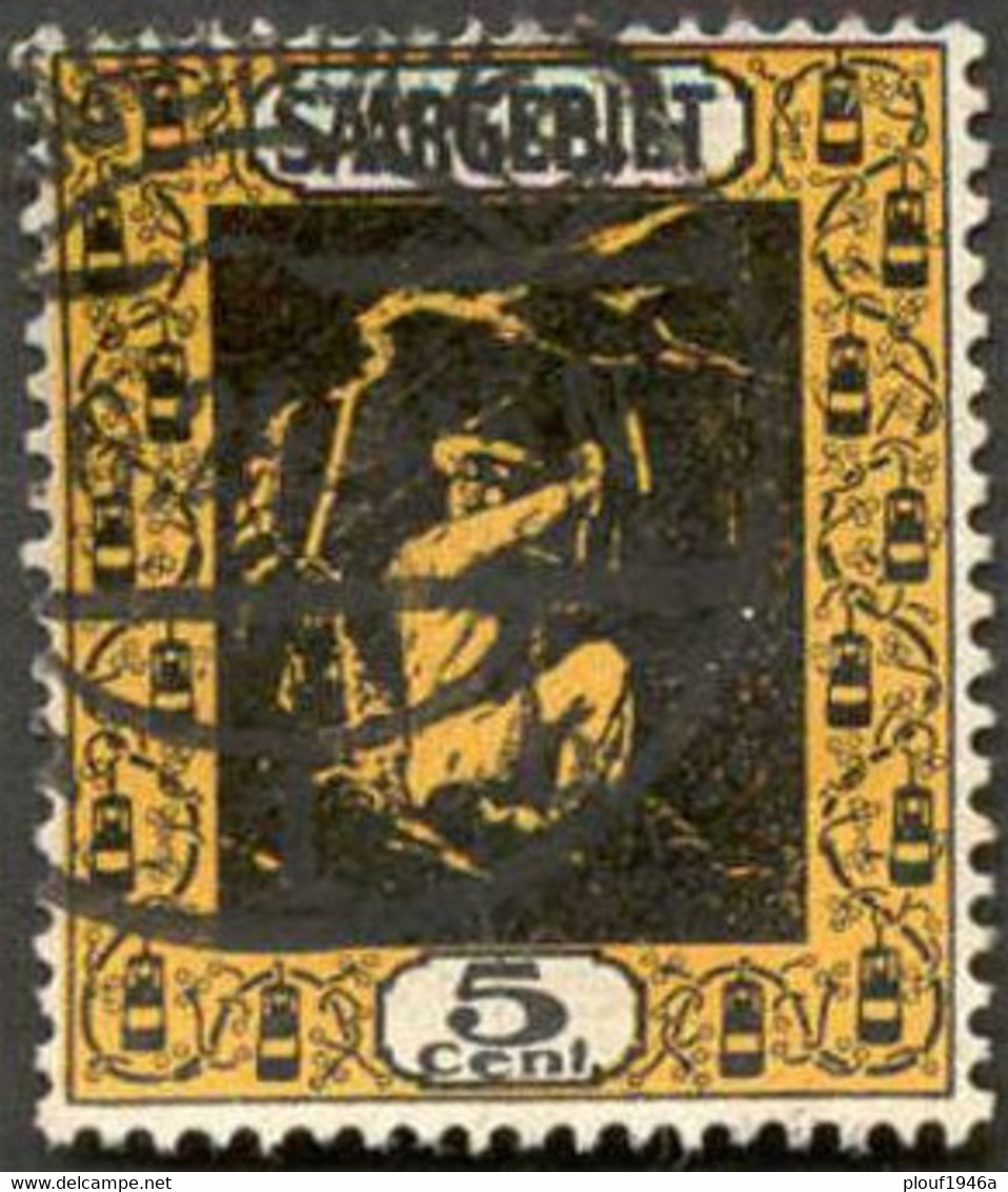 Pays : 430 (Sarre : Occupation Française)  Yvert Et Tellier N° :   84 (o) - Used Stamps