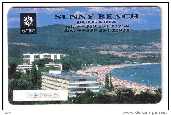 SUNNY BEACH  ( Bulgaria - Mobika Chip Card ) - Tourism - Bulgarien