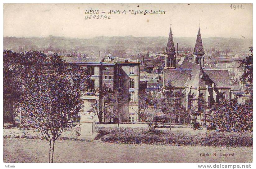 HERSTAL = Abside De L'église St Lambert  (1911) - Herstal