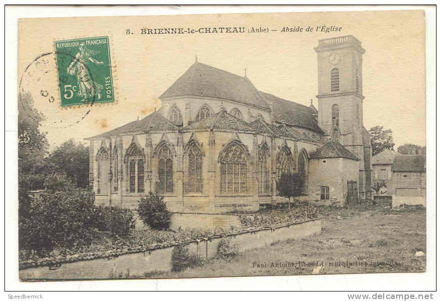 8418 Brienne Le Chateau . Abside De L'église . 8 Paul Antoine Lib . - Autres & Non Classés