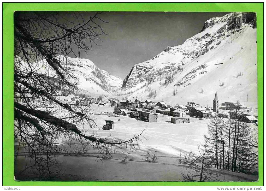 VAL D ISERE 1966 VUE GENERALE CARTE EN BON ETAT - Val D'Isere