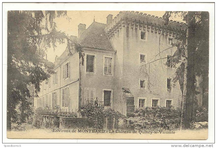 8408 Montbard - Le Château De Quincy Le Vicomte .  Sans éditeur . - Montbard