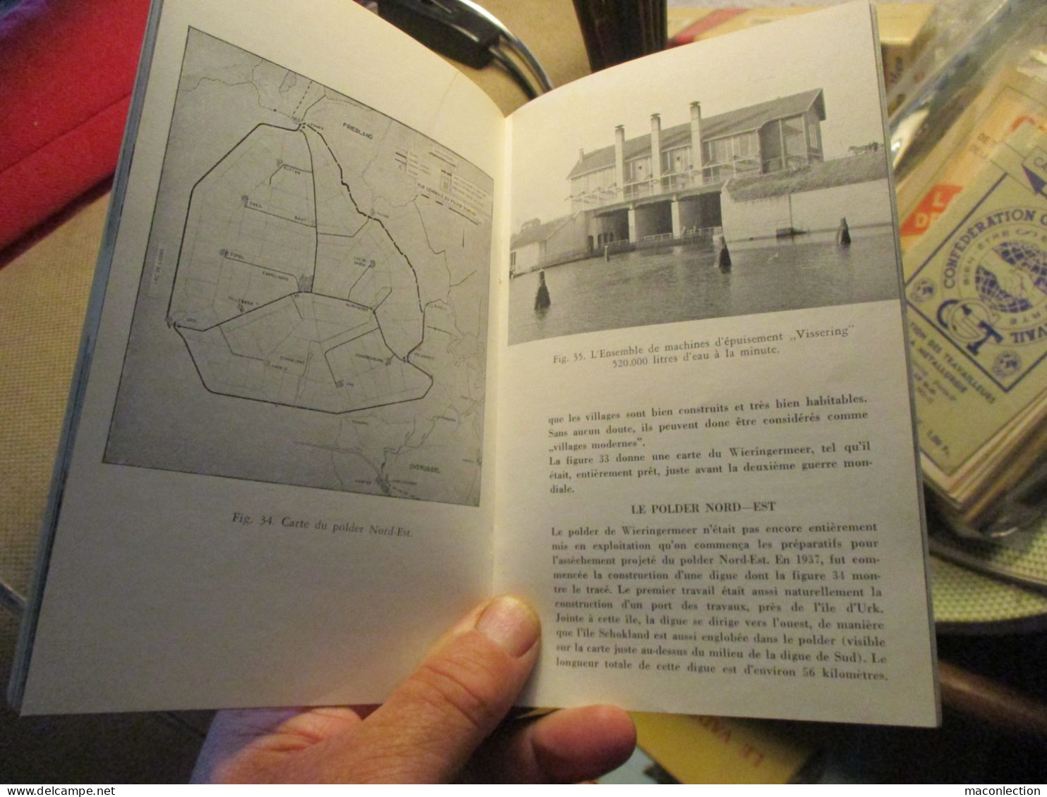 Livret Le Barrage Et L Assechement Du Zuiderzee Dam Buiding / 64pages - Den Oever (& Afsluitdijk)