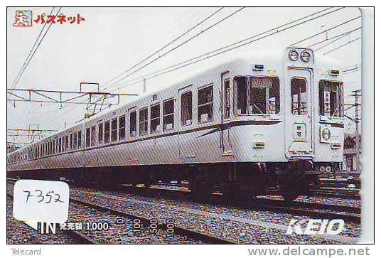 TC  Tram Train (7352) Trein Locomotive Japon Japan - Trenes