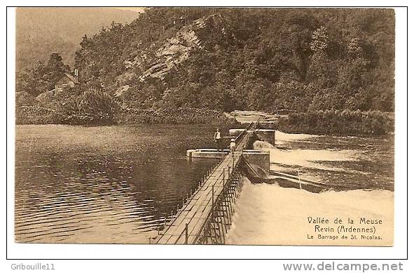 REVIN  -  LE BARRAGE DE ST.NICOLAS - Revin