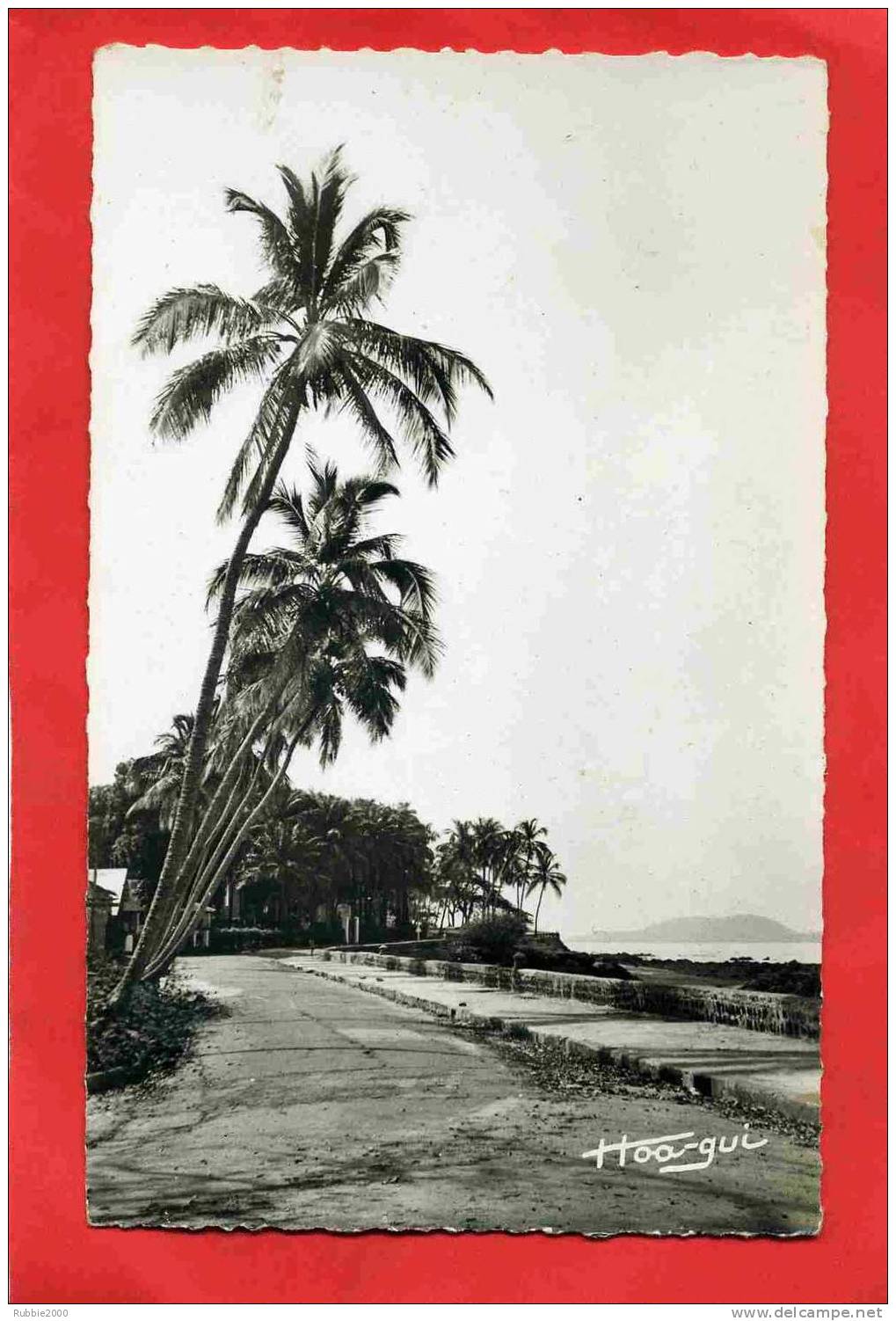 GUINEE CONAKRY CORNICHE CARTE PHOTO EN BON ETAT - Guinea Francese