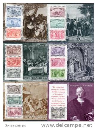 PORTUGAL 1992 CEPT CHRISTOPHE COLOMB YVERT BF 85 A 90  MNH SUPERB ** - Neufs