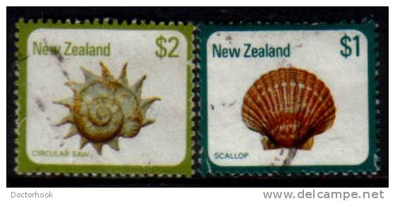 NEW ZEALAND   Scott: # 696-7   F-VF USED - Usados