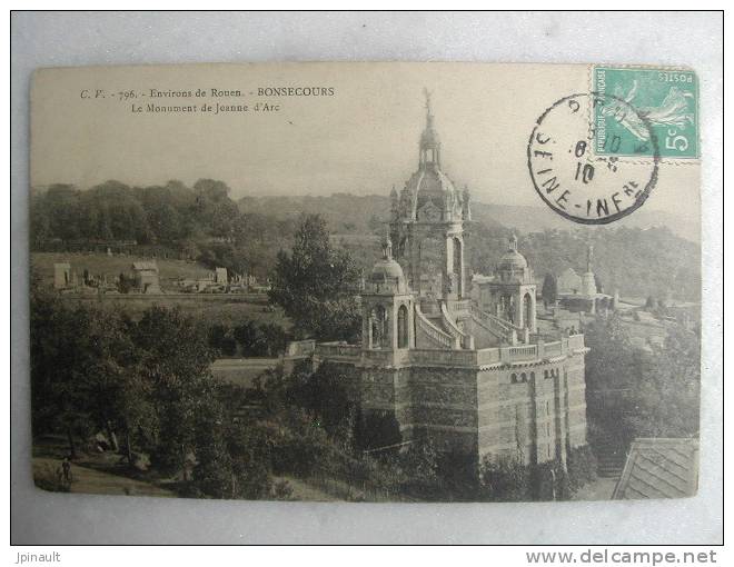 BONSECOURS - Le Monument De Jeanne D´Arc - Bonsecours