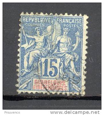 GUADELOUPE 1892  YT 32   OB. TB - Gebraucht