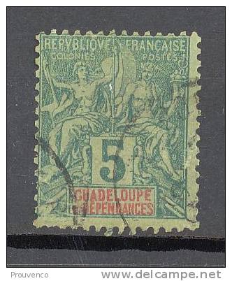 GUADELOUPE 1892  YT 30  OB. - Used Stamps
