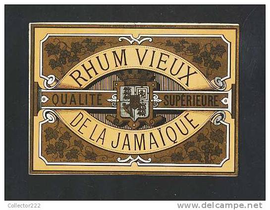 Etiquette De Rhum Vieux (11 X 7´5 Cms) (Ref.47637) - Rhum