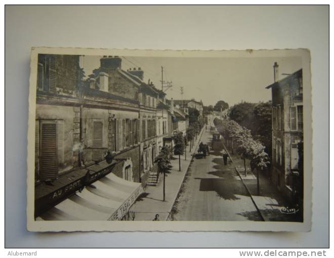 Ermont.Rue De Stalingrad,ancien. De Sannois .  C..P.photo 14x9 - Ermont-Eaubonne