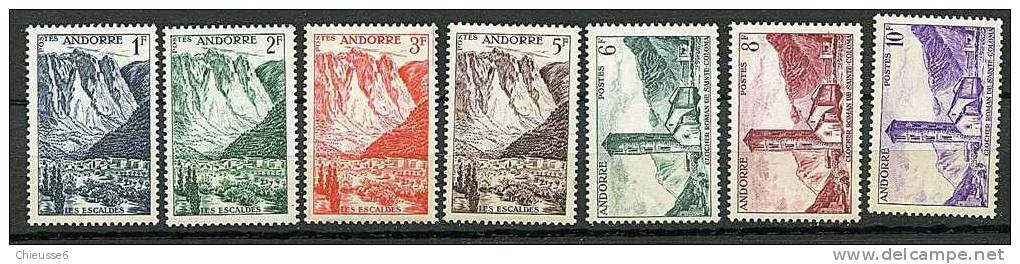 Andorre **  Nsérie 138 à 153 - Unused Stamps