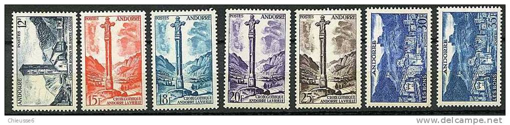 Andorre **  Nsérie 138 à 153 - Neufs
