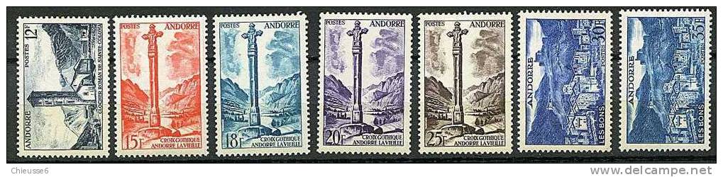 Andorre **  Nsérie 138 à 153 - Unused Stamps