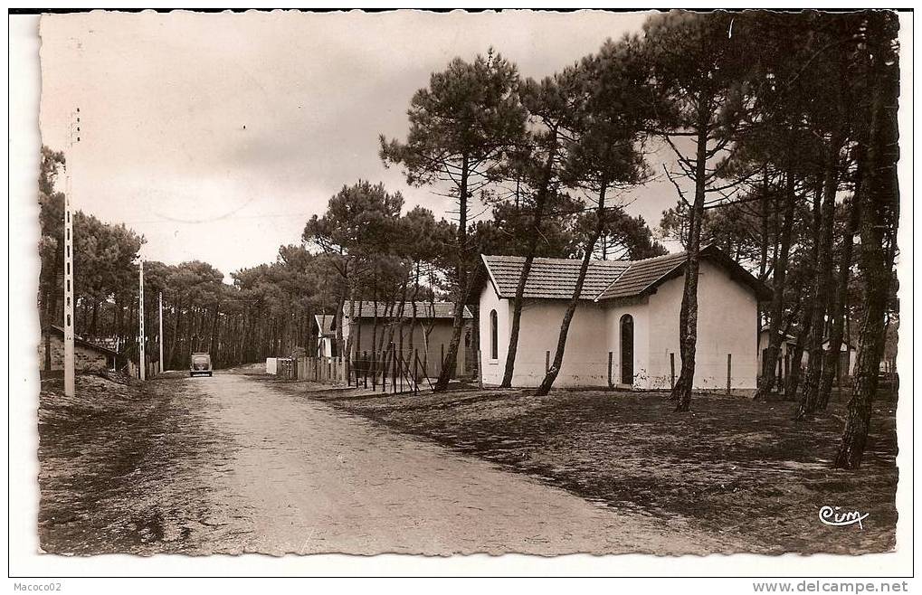 CARCANS-PLAGE Dpt 33 CPSM 1952 Arrivée De Maubisson TBE - Carcans