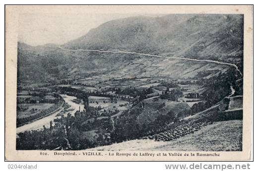 Vizille - La Rampe De Laffrey Et La Vallée De La Romanche - Vizille