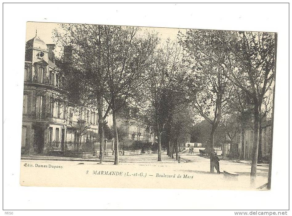 MARMANDE  47 Boulevard De Maré      édition Dames Dupons - Marmande