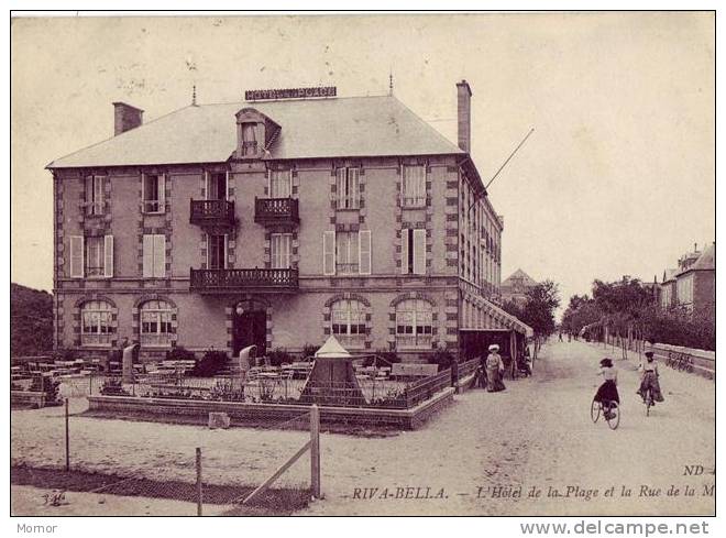 RIVA-BELLA Hôtel De La Plage Et La Rue De La Mer - Riva Bella