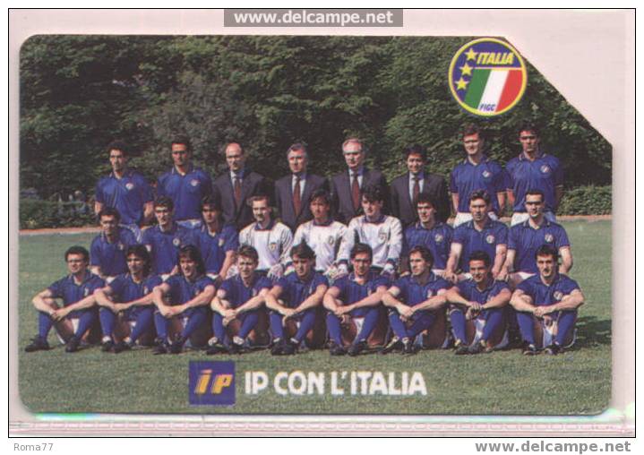 14 - CALCIO '90 , 5.000 LIRE SCADENZA 30.6.92 USATA - Públicas Figuración Ordinaria