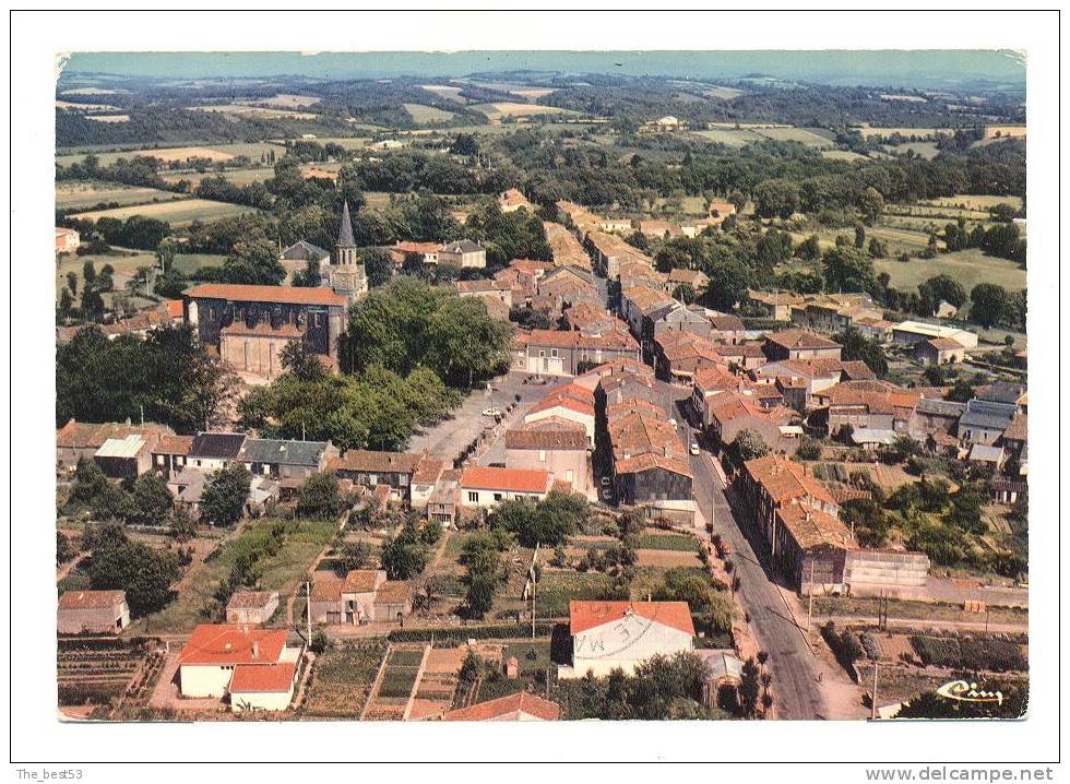 3   -    Montredon Labessonnié   -     Vue Générale Aérienne - La Route D'Albi - Montredon Labessonie