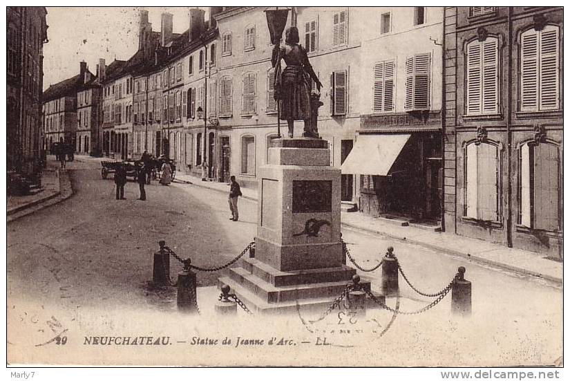 NEUFCHATEAU Statue De Jeanne D´Arc -1916 - Neufchateau