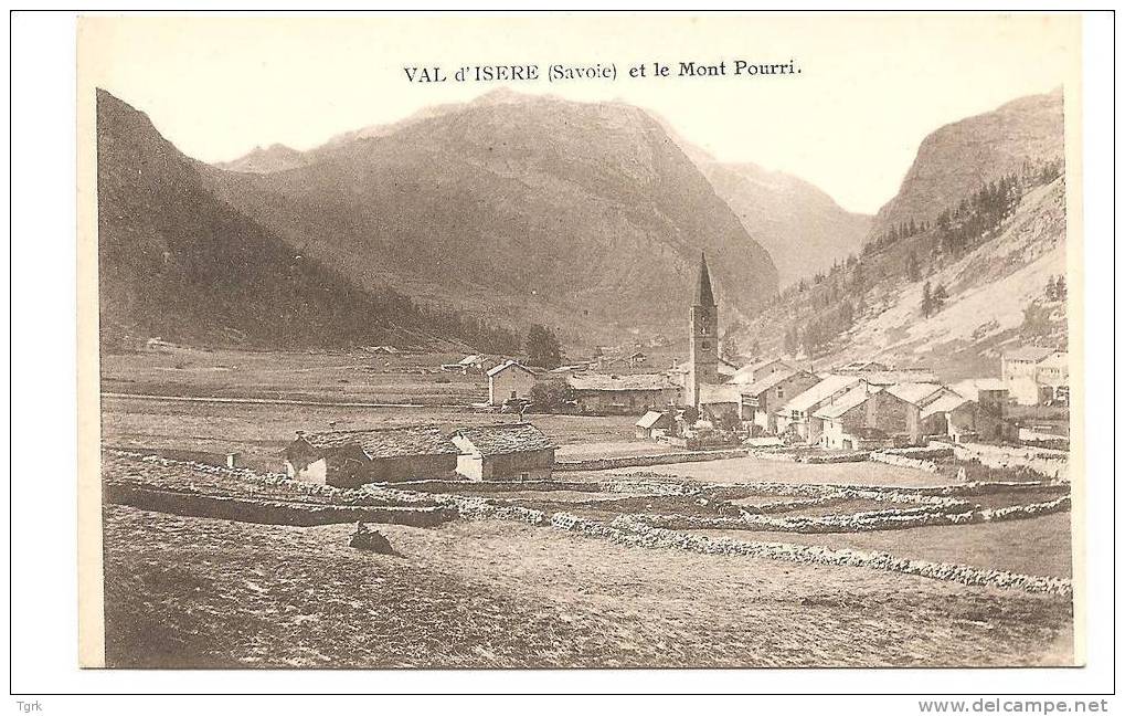 Val D'isere   Et Le Mont Pourri   Vue Générale - Val D'Isere