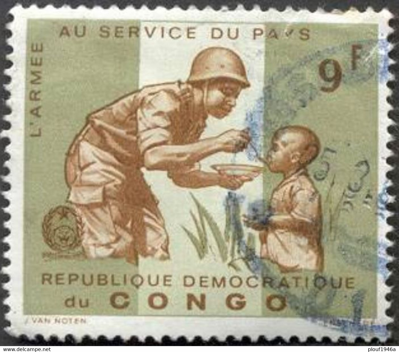 Pays : 131,3 (Congo)  Yvert Et Tellier  N° :  607 (o) - Usati